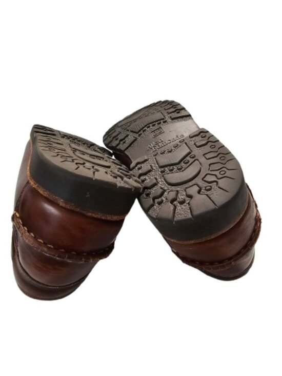 Vtg Allen Edmonds Kingsfield brown Leather slip-on loafers tassels Mens 8D Shoes main image 2